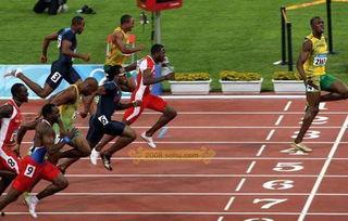 一百米跑步视频,速度与激情的完美演绎