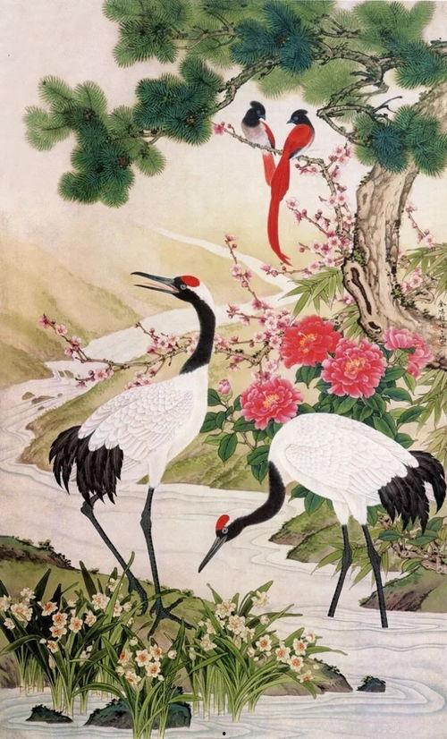 徐谌花鸟教学视频,揭秘传统花鸟画技法与精髓