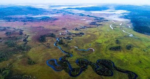 大兴安岭风景视频