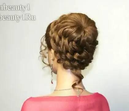 新娘盘发视频2016,复古优雅盘发造型解析